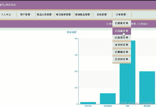 springboot java网上零食商城购物推荐系统idea mysql